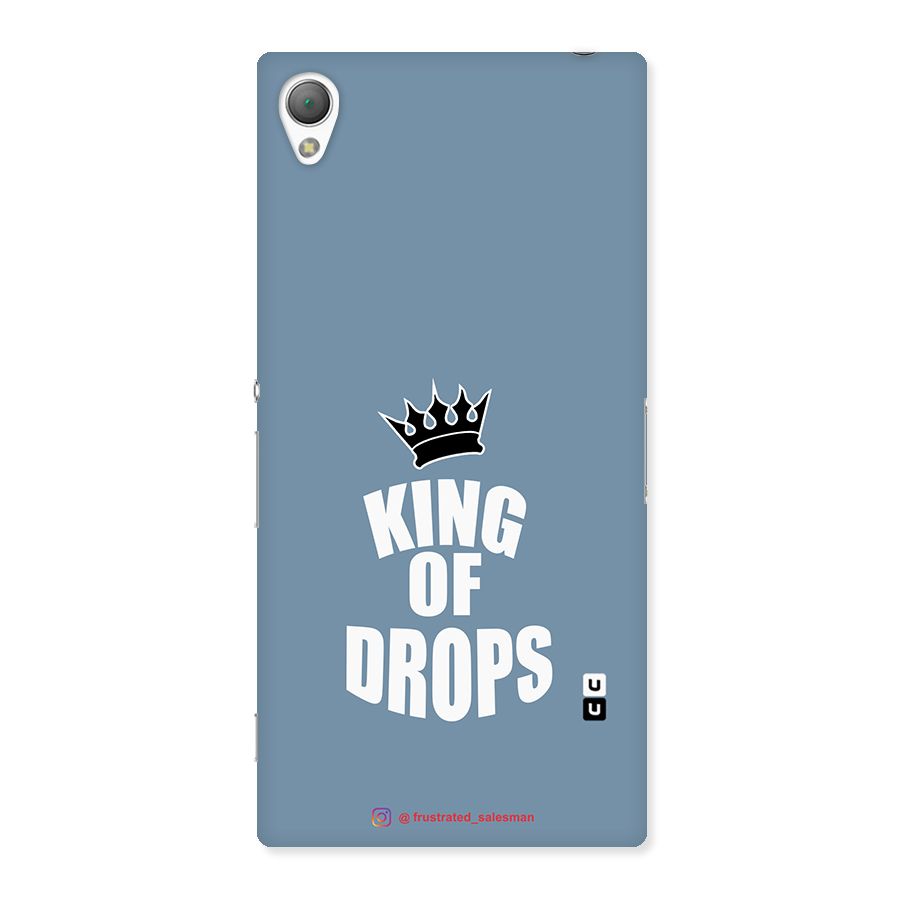 King of Drops Mustard SteelBlue Back Case for Sony Xperia Z3