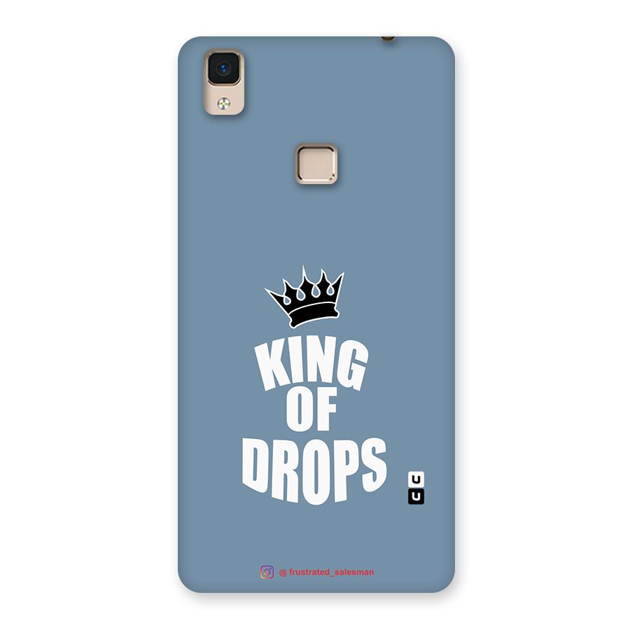 King of Drops Mustard SteelBlue Back Case for V3 Max