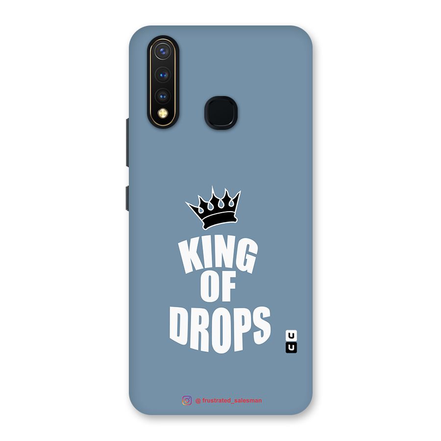 King of Drops Mustard SteelBlue Back Case for Vivo U20