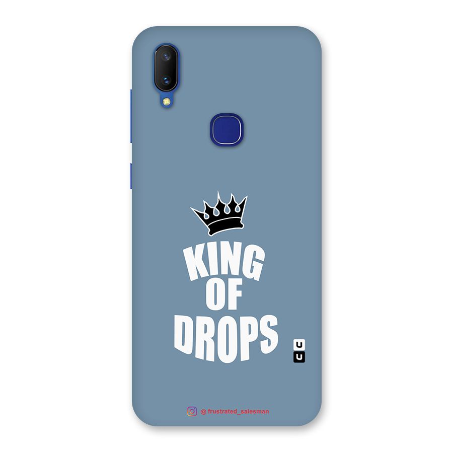 King of Drops Mustard SteelBlue Back Case for Vivo V11