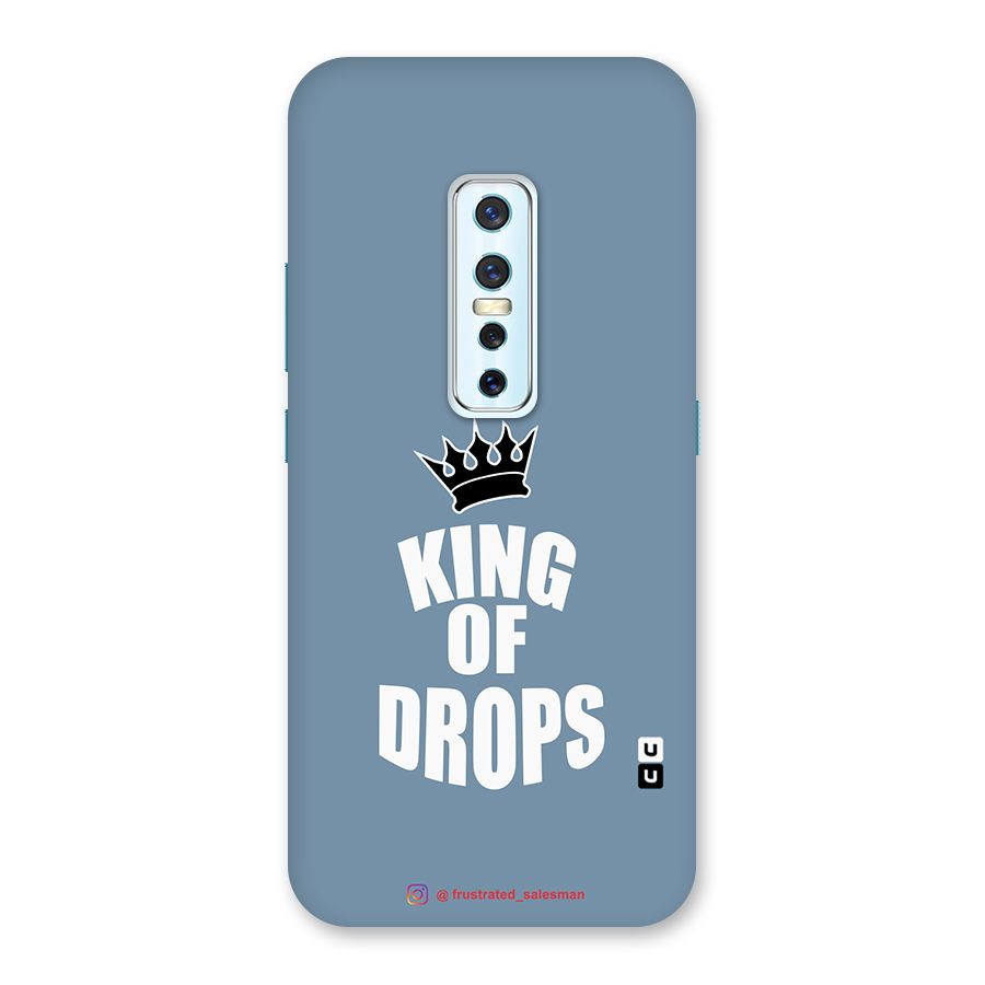King of Drops Mustard SteelBlue Back Case for Vivo V17 Pro