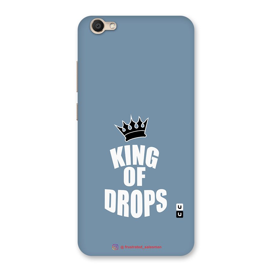 King of Drops Mustard SteelBlue Back Case for Vivo V5