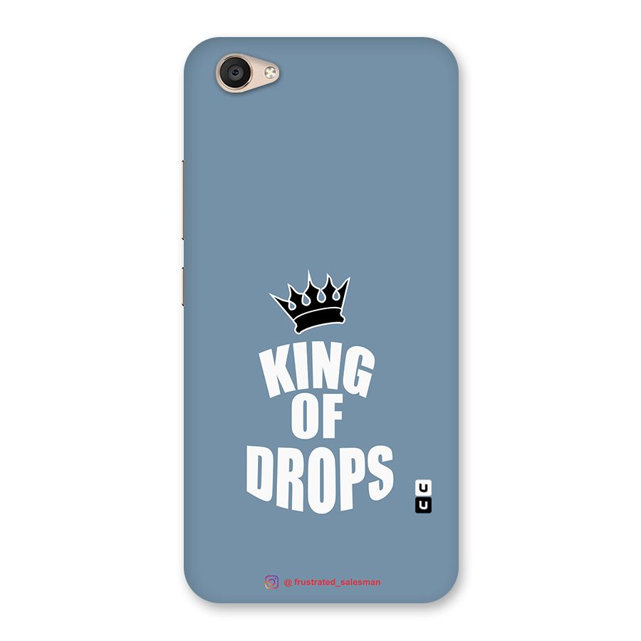 King of Drops Mustard SteelBlue Back Case for Vivo V5 Plus
