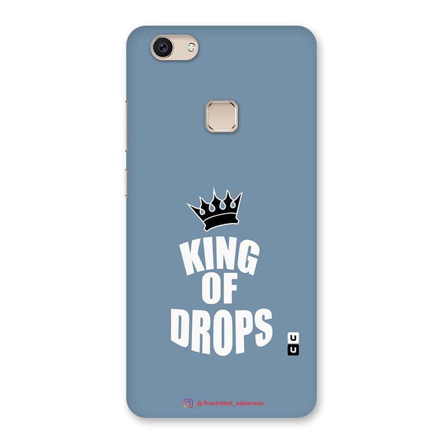 King of Drops Mustard SteelBlue Back Case for Vivo V7