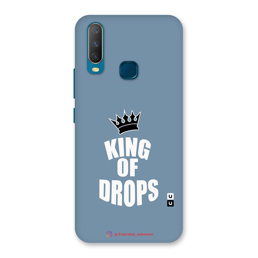 King of Drops Mustard SteelBlue Back Case for Vivo Y11