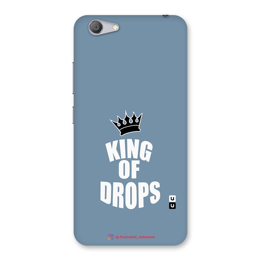King of Drops Mustard SteelBlue Back Case for Vivo Y53
