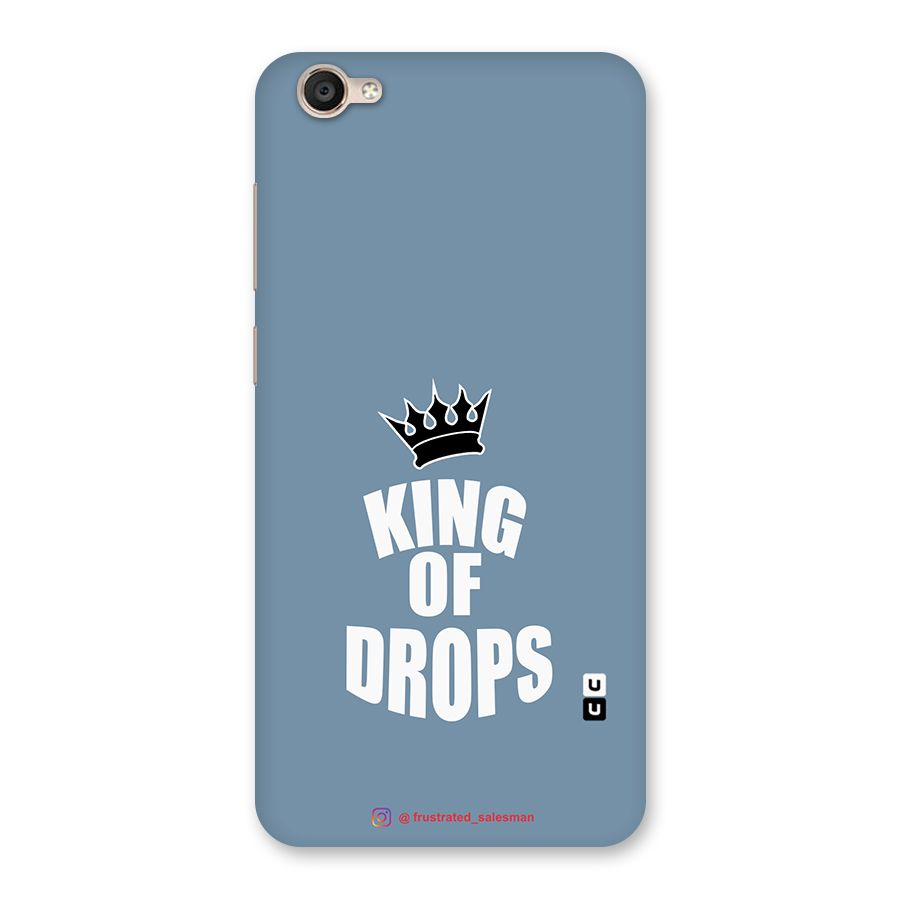 King of Drops Mustard SteelBlue Back Case for Vivo Y55s