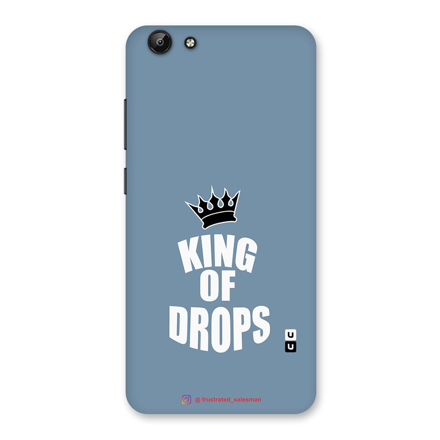 King of Drops Mustard SteelBlue Back Case for Vivo Y69