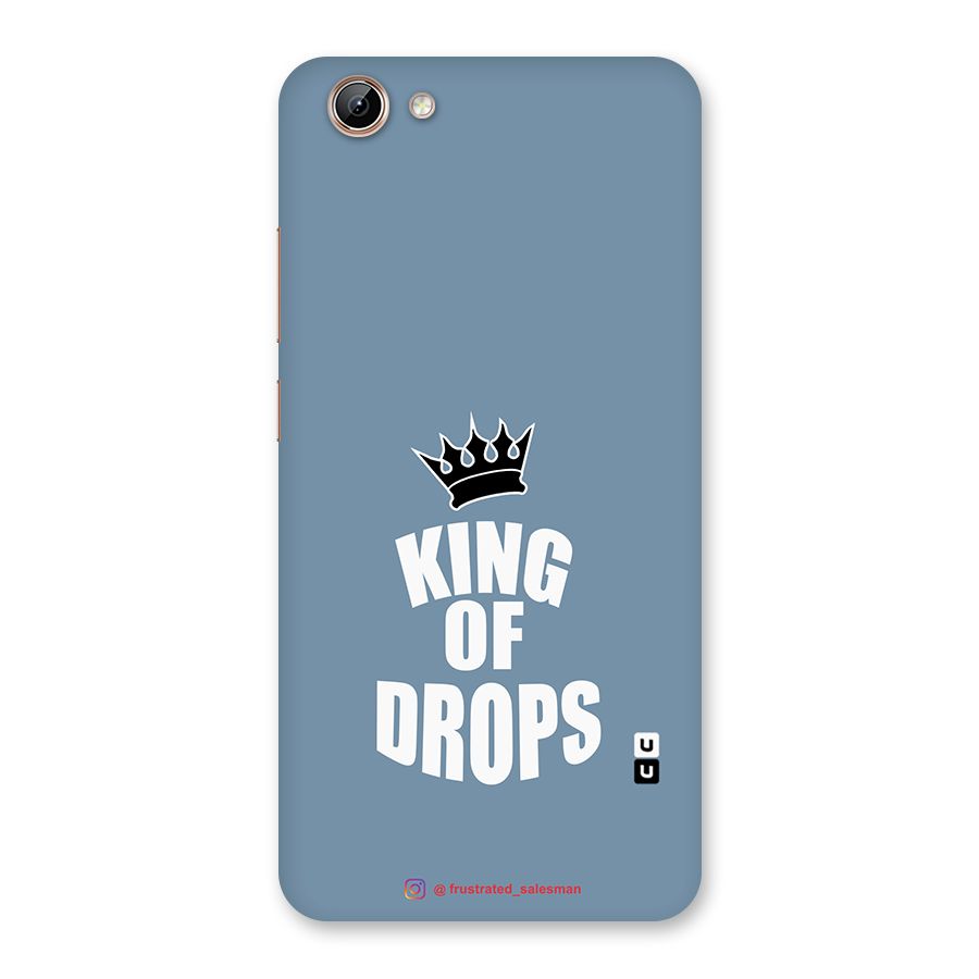King of Drops Mustard SteelBlue Back Case for Vivo Y71