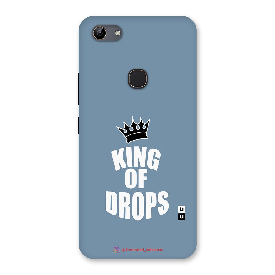 King of Drops Mustard SteelBlue Back Case for Vivo Y81