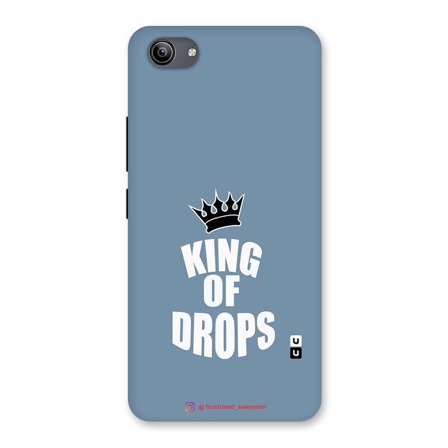 King of Drops Mustard SteelBlue Back Case for Vivo Y81i
