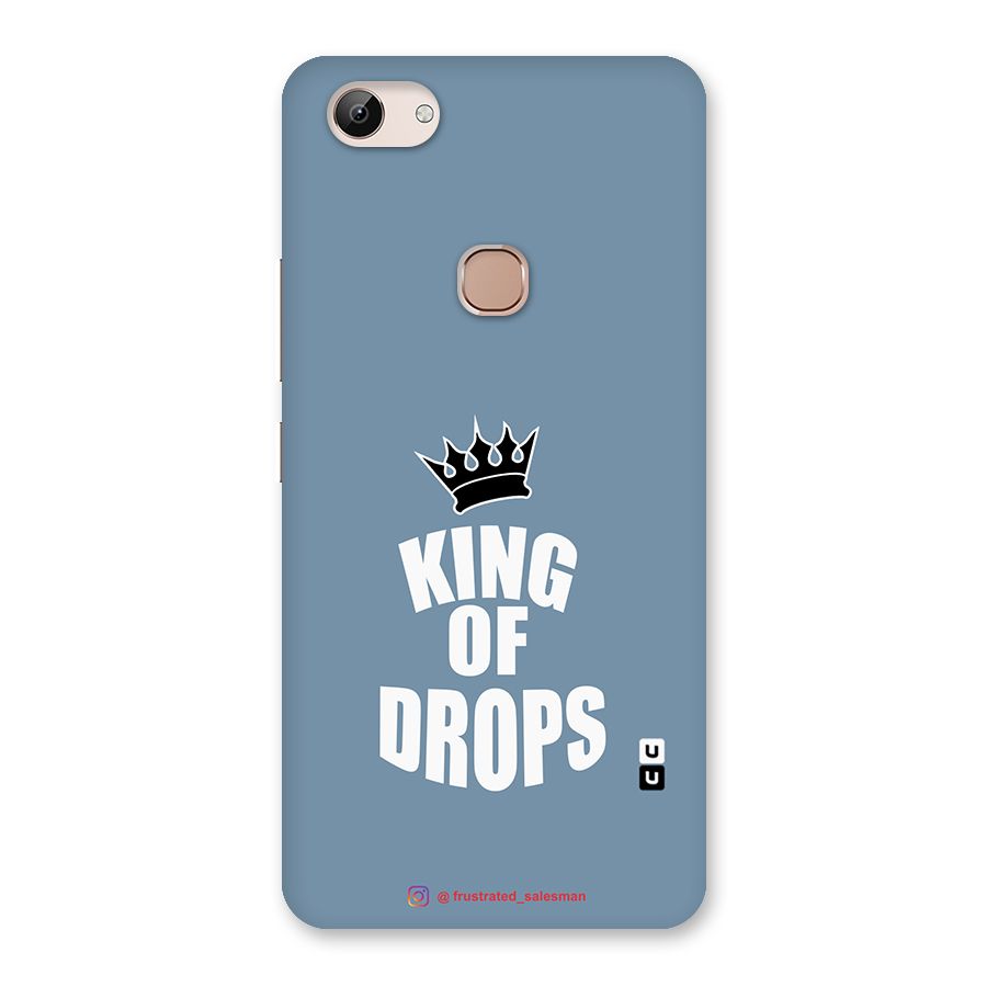King of Drops Mustard SteelBlue Back Case for Vivo Y83