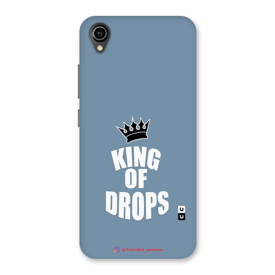 King of Drops Mustard SteelBlue Back Case for Vivo Y90