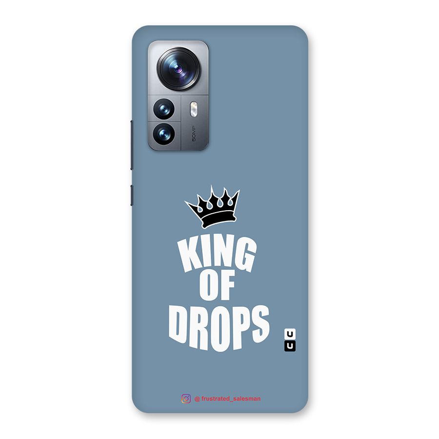 King of Drops Mustard SteelBlue Back Case for Xiaomi 12 Pro