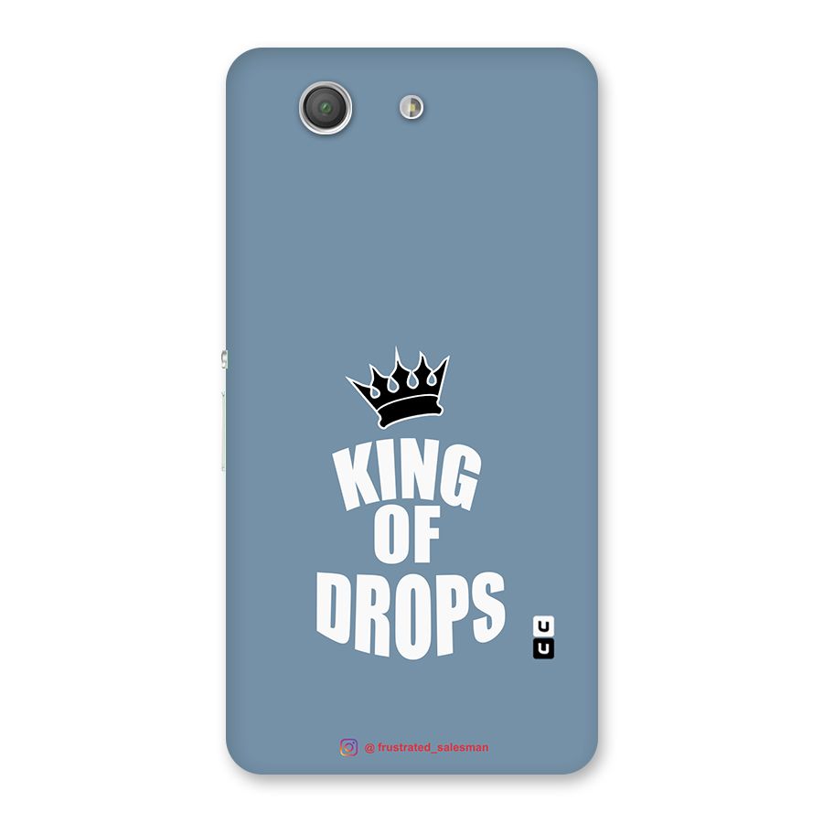 King of Drops Mustard SteelBlue Back Case for Xperia Z3 Compact