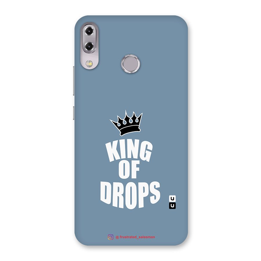 King of Drops Mustard SteelBlue Back Case for Zenfone 5Z