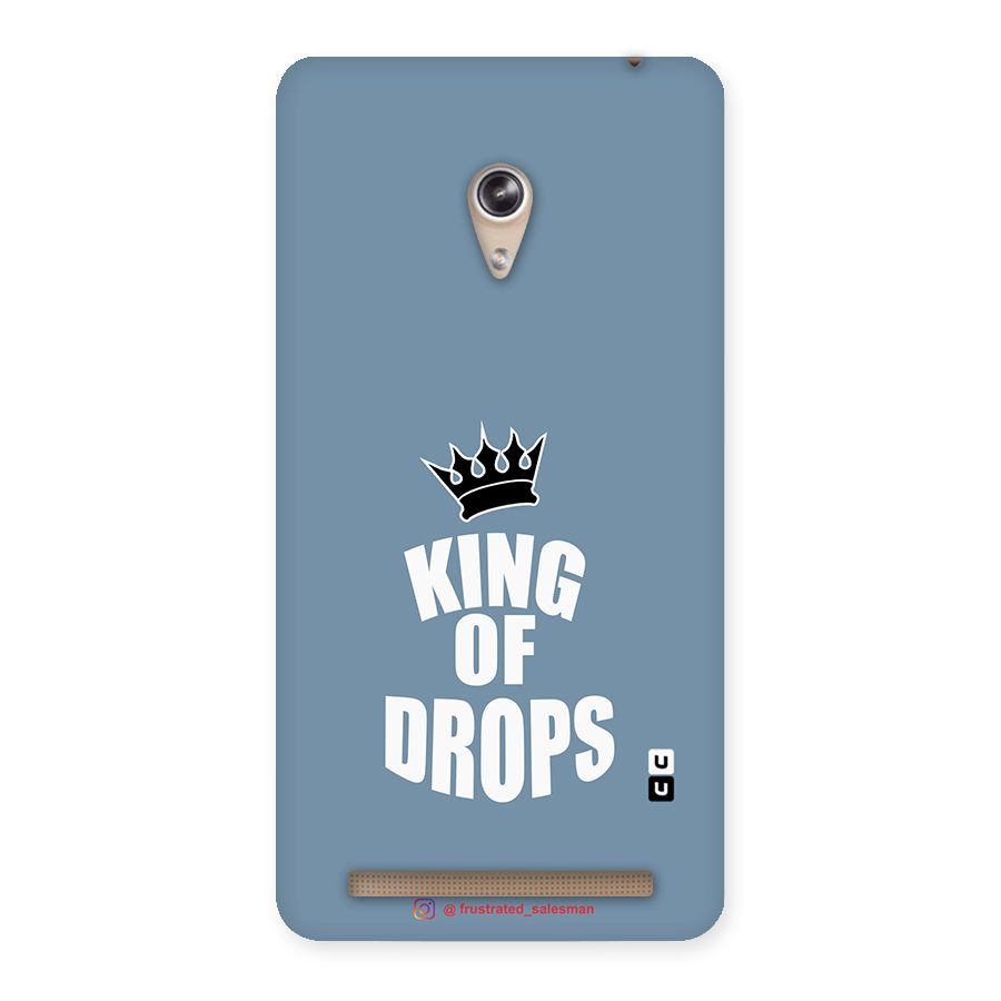 King of Drops Mustard SteelBlue Back Case for Zenfone 6