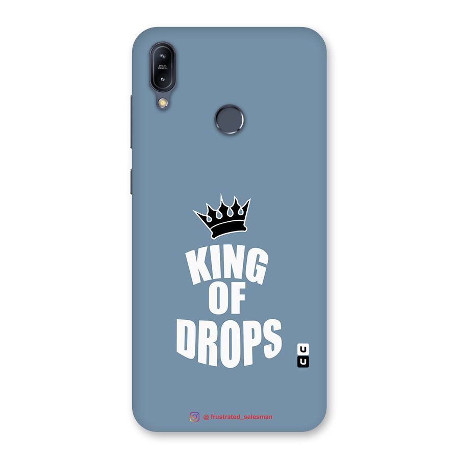 King of Drops Mustard SteelBlue Back Case for Zenfone Max M2