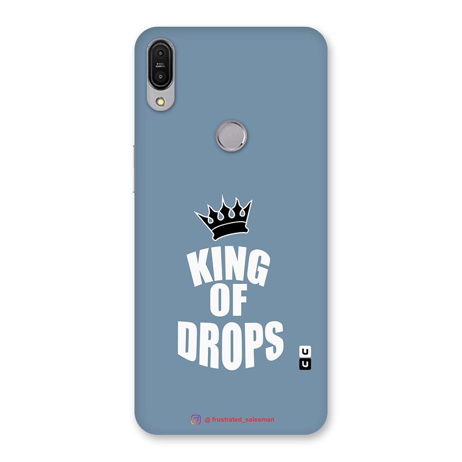 King of Drops Mustard SteelBlue Back Case for Zenfone Max Pro M1