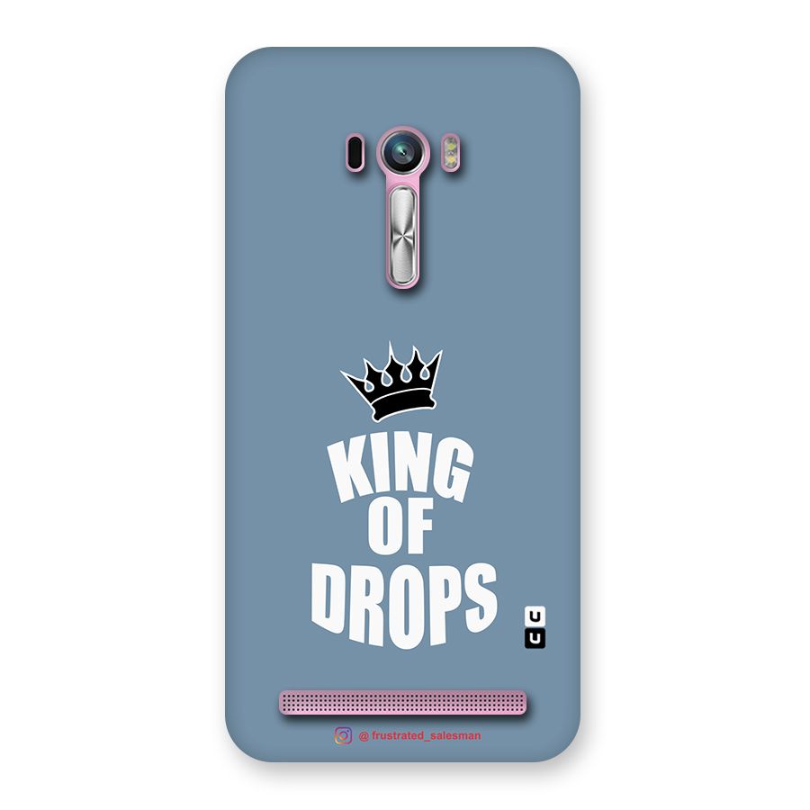 King of Drops Mustard SteelBlue Back Case for Zenfone Selfie
