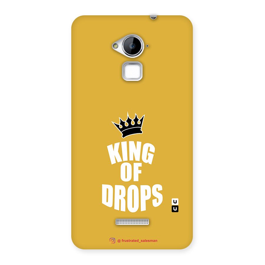 King of Drops Mustard Yellow Back Case for Coolpad Note 3