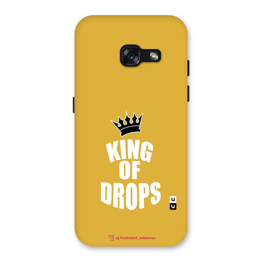 King of Drops Mustard Yellow Back Case for Galaxy A3 (2017)