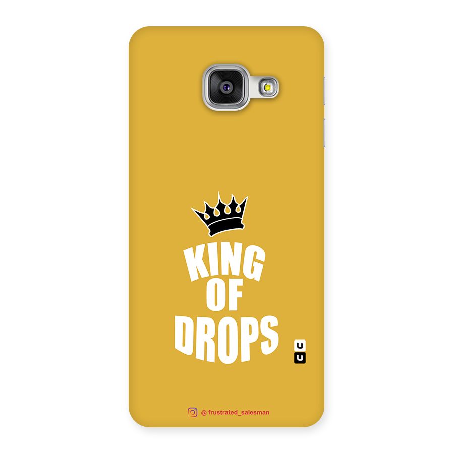 King of Drops Mustard Yellow Back Case for Galaxy A3 2016