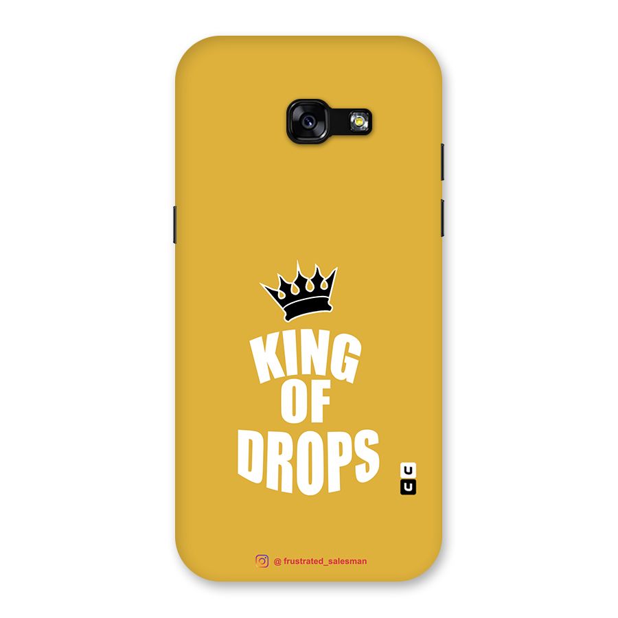 King of Drops Mustard Yellow Back Case for Galaxy A5 2017