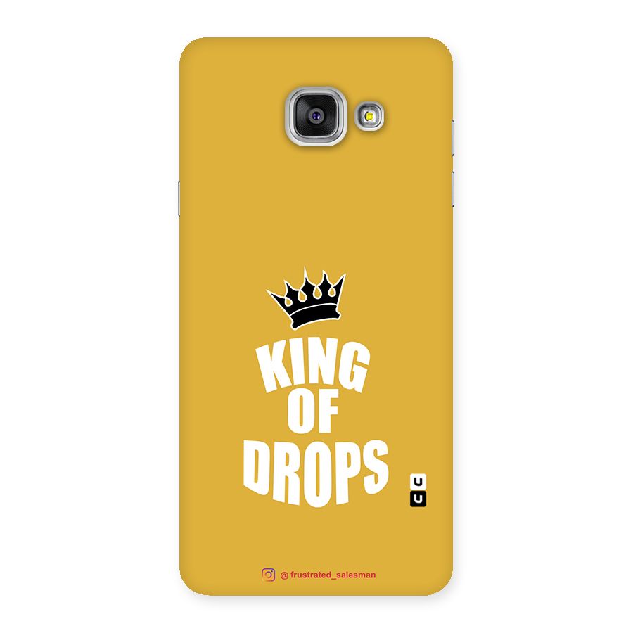 King of Drops Mustard Yellow Back Case for Galaxy A7 2016