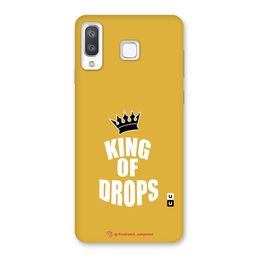 King of Drops Mustard Yellow Back Case for Galaxy A8 Star