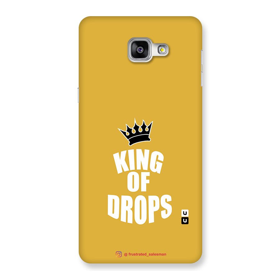 King of Drops Mustard Yellow Back Case for Galaxy A9