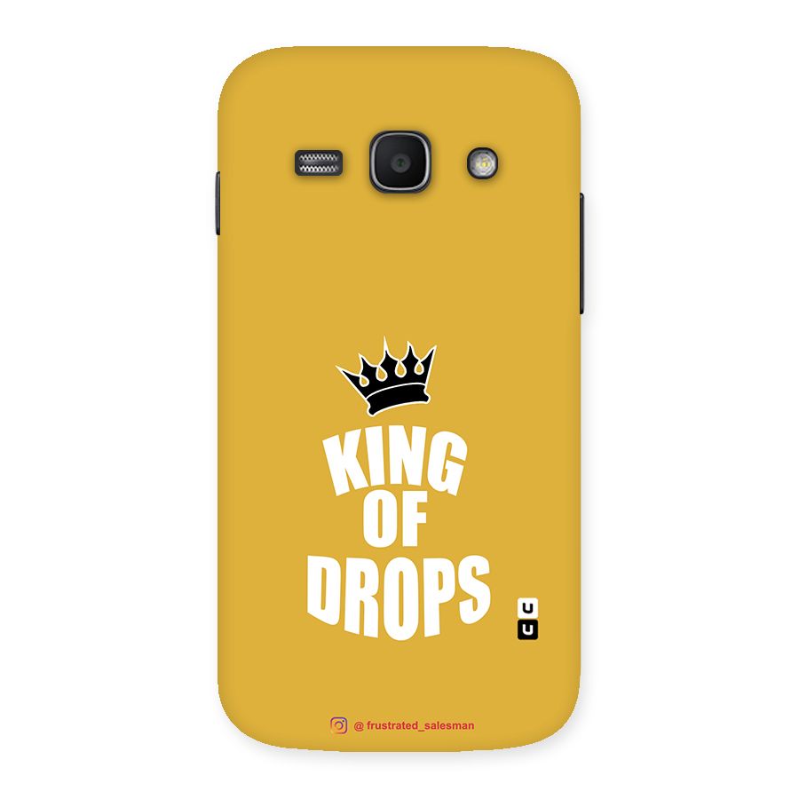 King of Drops Mustard Yellow Back Case for Galaxy Ace 3