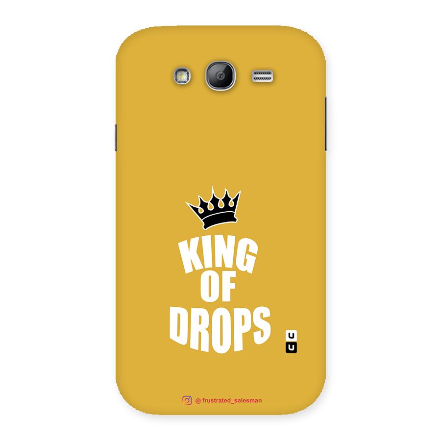 King of Drops Mustard Yellow Back Case for Galaxy Grand Neo