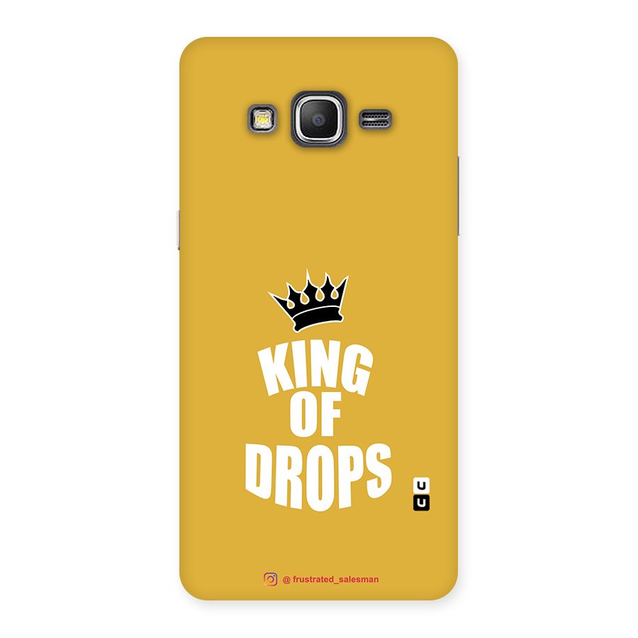 King of Drops Mustard Yellow Back Case for Galaxy Grand Prime