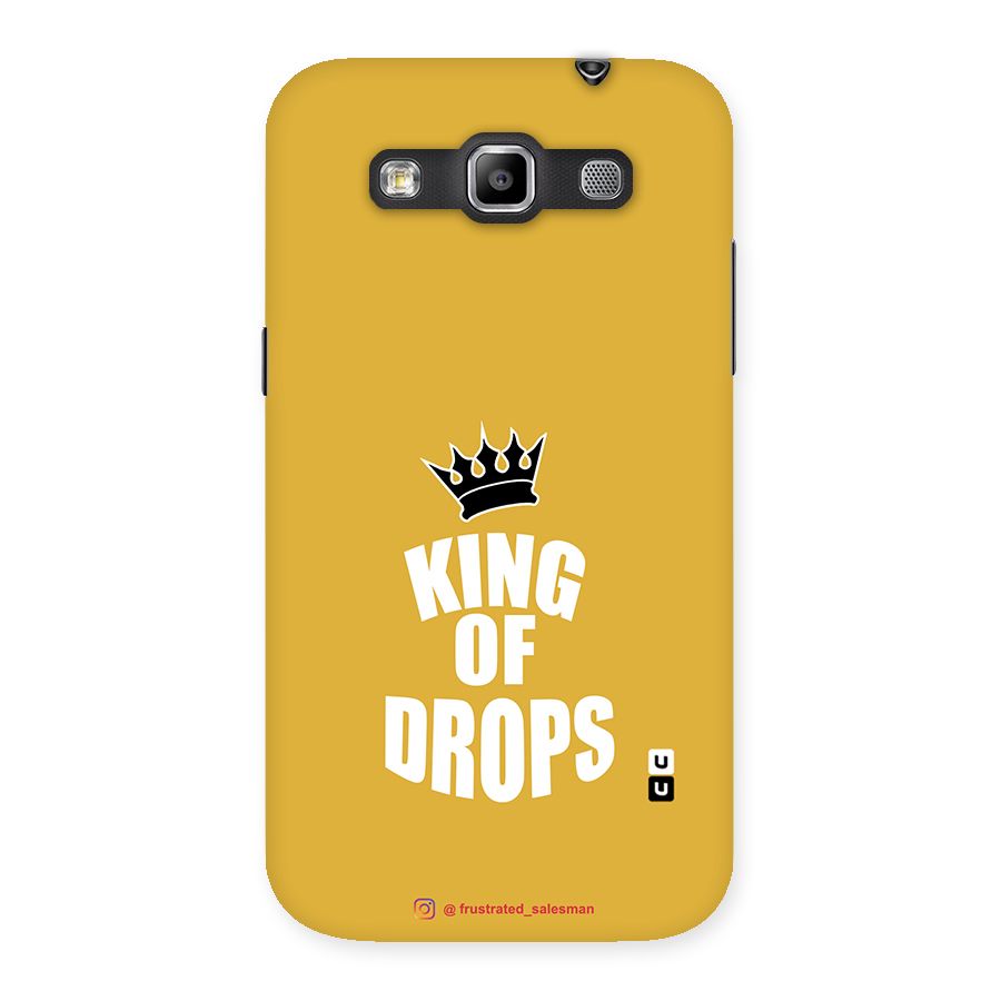 King of Drops Mustard Yellow Back Case for Galaxy Grand Quattro