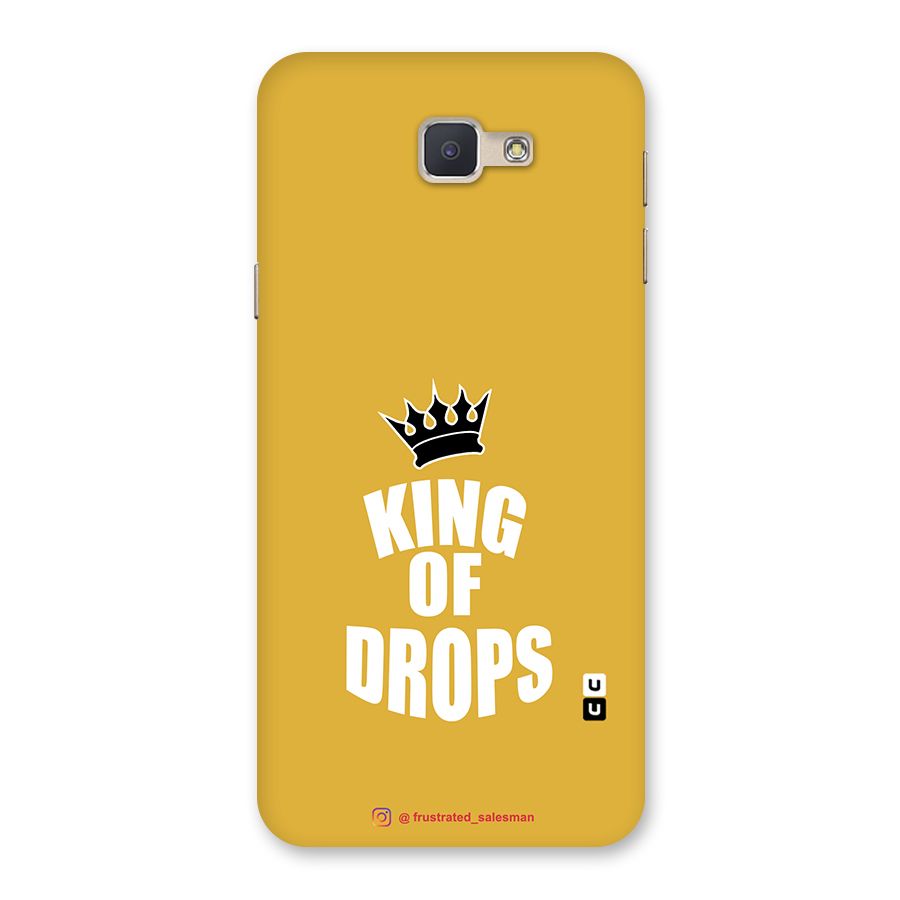 King of Drops Mustard Yellow Back Case for Galaxy J5 Prime