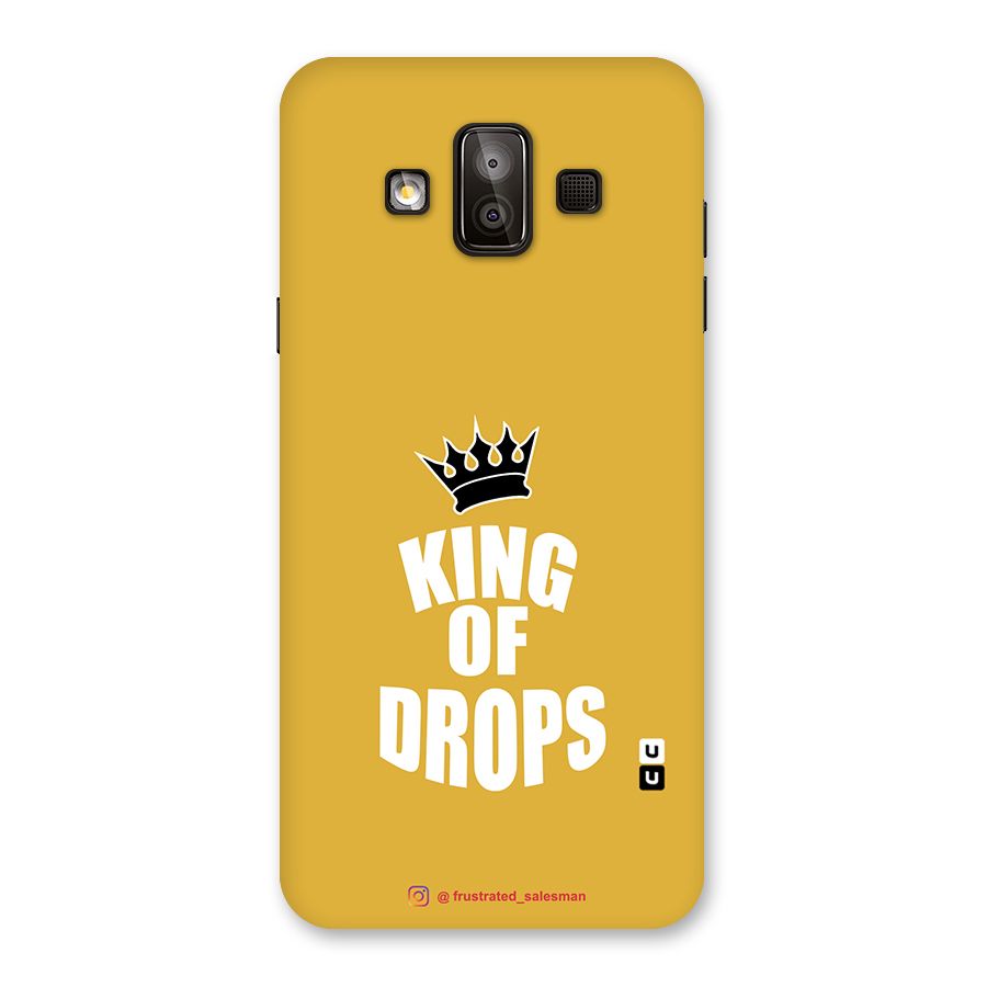 King of Drops Mustard Yellow Back Case for Galaxy J7 Duo
