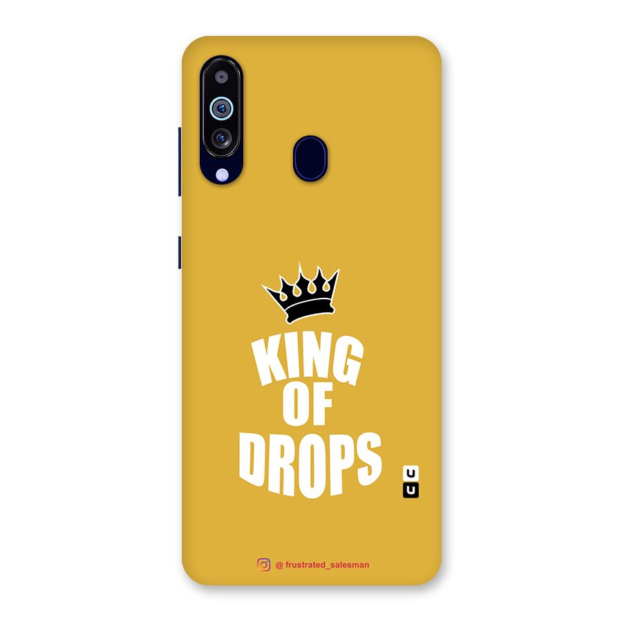 King of Drops Mustard Yellow Back Case for Galaxy M40