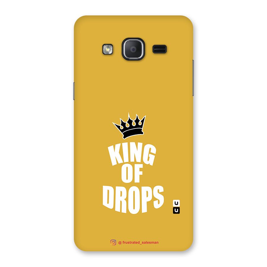 King of Drops Mustard Yellow Back Case for Galaxy On7 2015