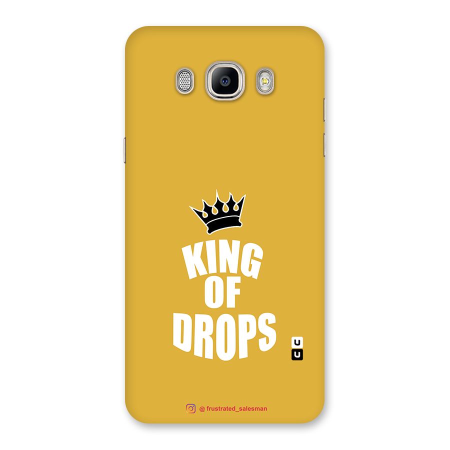 King of Drops Mustard Yellow Back Case for Galaxy On8