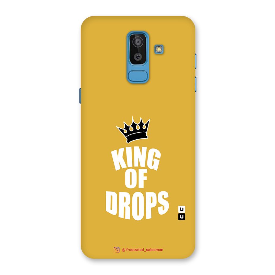 King of Drops Mustard Yellow Back Case for Galaxy On8 (2018)