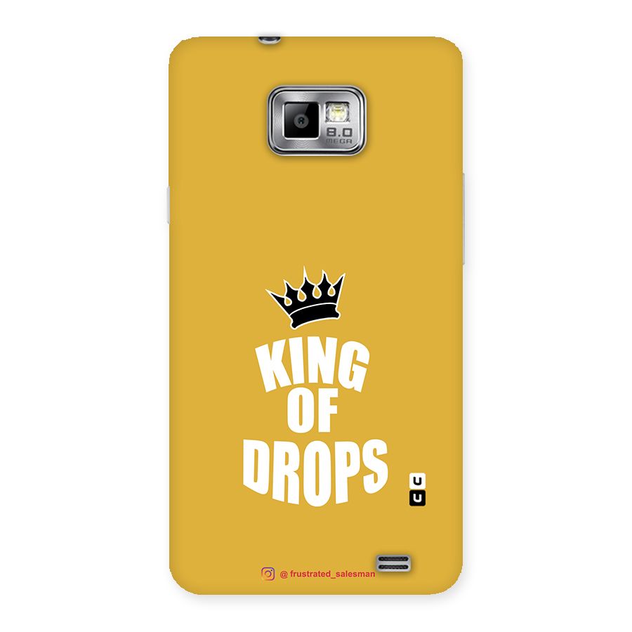 King of Drops Mustard Yellow Back Case for Galaxy S2