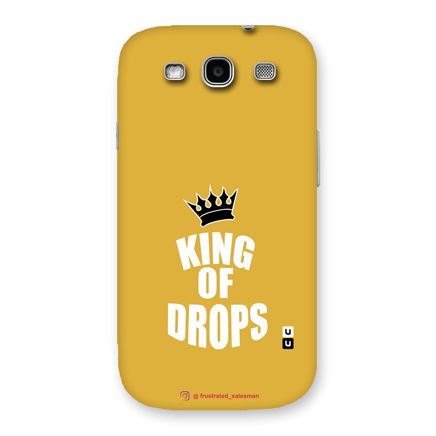 King of Drops Mustard Yellow Back Case for Galaxy S3