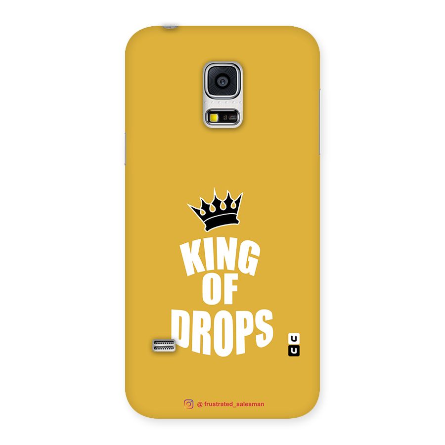 King of Drops Mustard Yellow Back Case for Galaxy S5 Mini