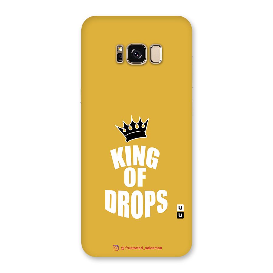 King of Drops Mustard Yellow Back Case for Galaxy S8 Plus