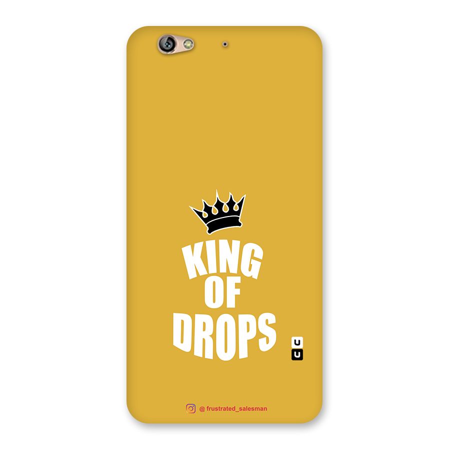King of Drops Mustard Yellow Back Case for Gionee S6