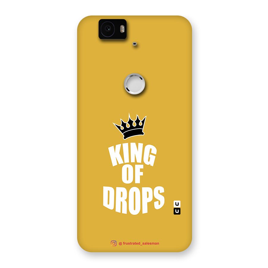 King of Drops Mustard Yellow Back Case for Google Nexus-6P