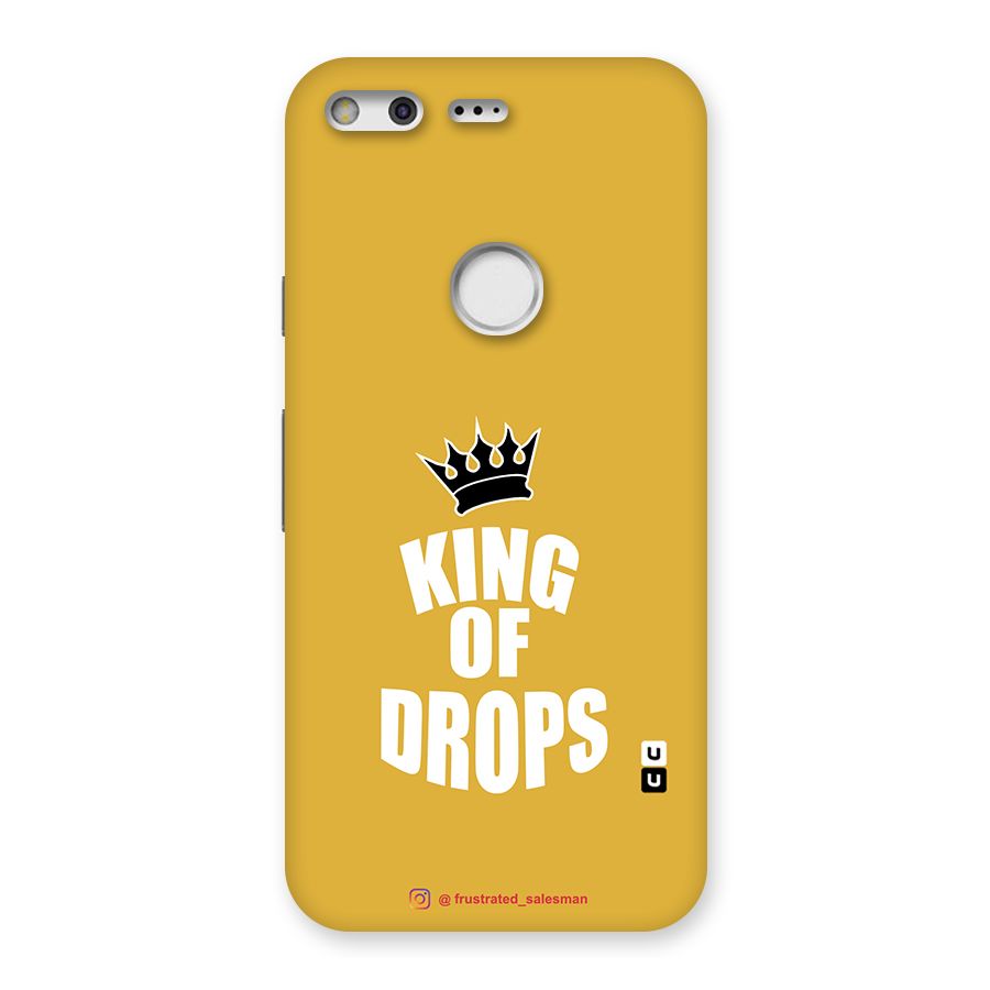 King of Drops Mustard Yellow Back Case for Google Pixel