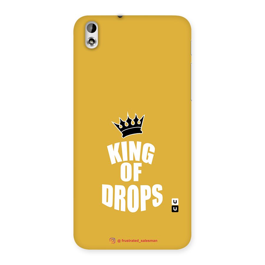 King of Drops Mustard Yellow Back Case for HTC Desire 816g