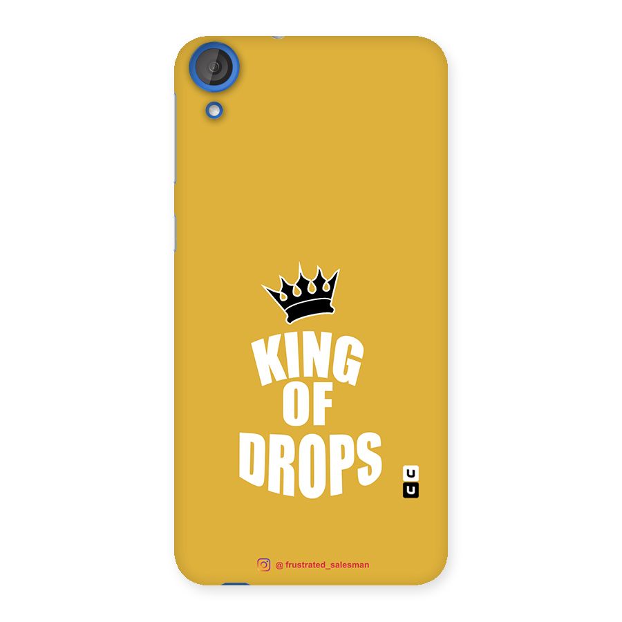King of Drops Mustard Yellow Back Case for HTC Desire 820